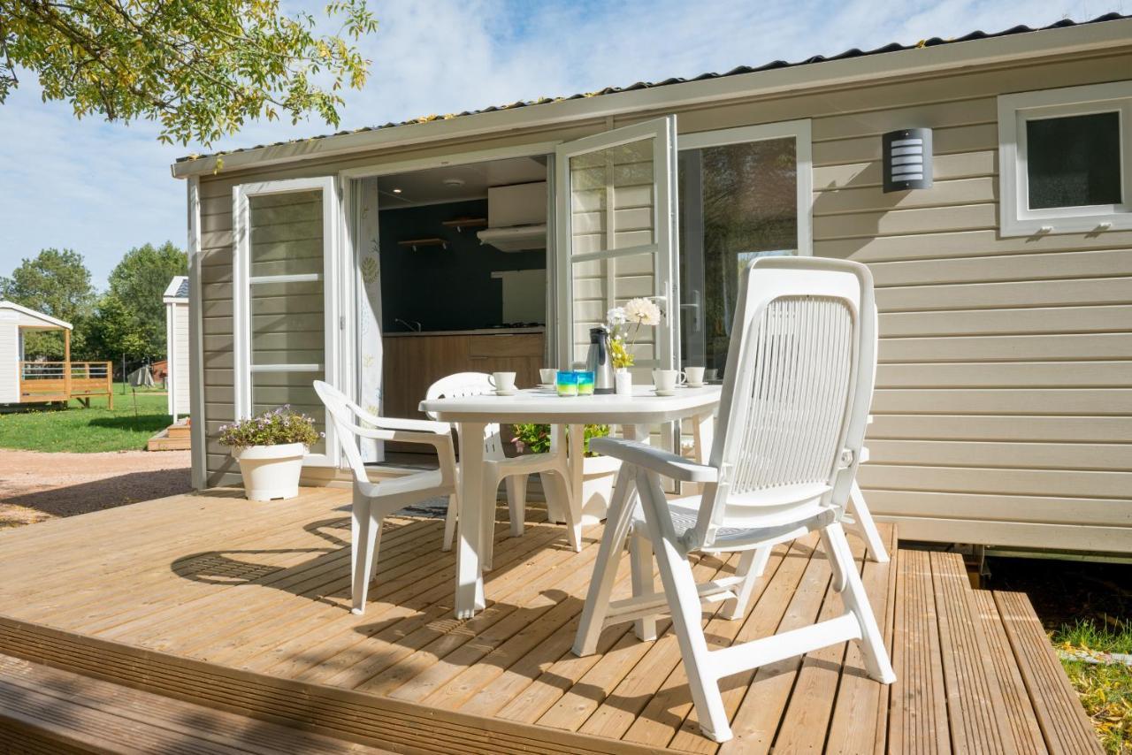Camping Aux Rives Du Soleil Pont-de-Vaux Kültér fotó