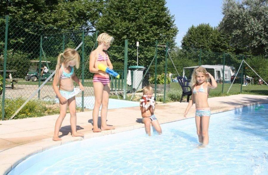 Camping Aux Rives Du Soleil Pont-de-Vaux Kültér fotó